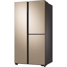 Холодильник Samsung RS63R5571F8 золотистый