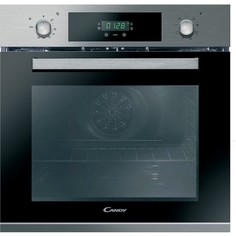 Встраиваемый электрический духовой шкаф Candy FCP615X/E1 черный, серебристый