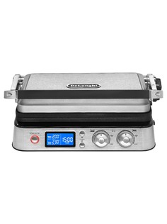 Гриль Delonghi MultiGrill CGH 1030D серебристый, черный Delonghi