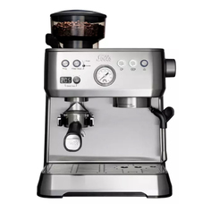 Рожковая кофеварка Solis Grind & Infuse Perfetta Black 1019 SCH 98070 серебристый