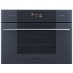 Встраиваемый электрический духовой шкаф Smeg SO4102M1G Linea серый