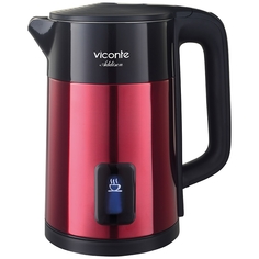Чайник электрический Viconte VC-3315 1.5 л черный, красный