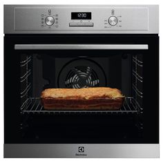 Встраиваемый электрический духовой шкаф Electrolux EOF3H50X серебристый