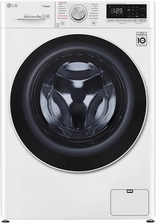 Стиральная машина LG F4V5VS0W белая, черная