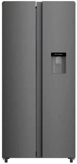 Холодильник HYUNDAI CS4086FIX серебристый