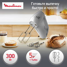 Миксер ручной Moulinex Quick Mix HM310E10 Silver