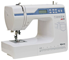 Швейная машина Minerva JNC200 белый, синий