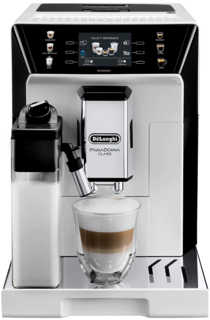 Кофемашина автоматическая Delonghi PrimaDonna Class Evo ECAM 550.65.W white Delonghi