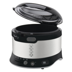 Фритюрница Moulinex AF179D10 серебристый, черный