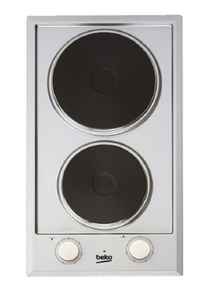 Встраиваемая варочная панель электрическая Beko HDCE32200X серебристый