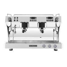 Рожковая кофемашина EASYHORECA M2 2GR серебристая