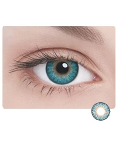 Линзы контактные Adria 3T 2 линзы R 8,6 -0,00 Turquoise Aria