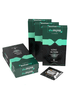 Презервативы Domino Classic Long Action 6 шт. 5 уп.