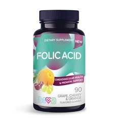 Фолиевая кислота Livs жевательный мармелад 90 шт