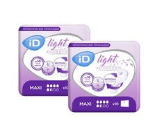 Урологические прокладки iD Light Advanced Maxi 10 шт. 2 уп.