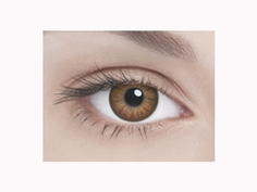 Линзы контактные Adria Glamorous color 2 линзы R 8.6 Brown Aria