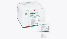 Салфетки марлевые Setpack стерильные с рентгеноконтрастной нитью 7.5х7.5см, 10 шт. No Brand