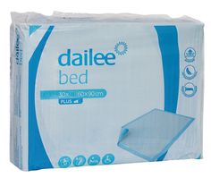 Одноразовые впитывающие пеленки Dailee Bed, 90x60 см, 10 шт.