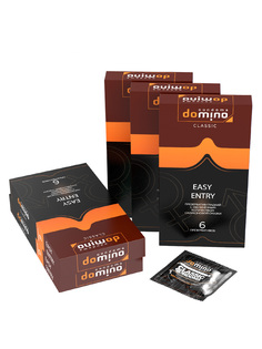 Презервативы Domino Classic Easy Entry 6 шт. 5 уп.