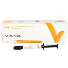 Паста для временной атравматичной ретракции десны Алюмосил 1,5 г Владмива