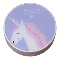 Контейнер для линз Unicorn синий No Brand