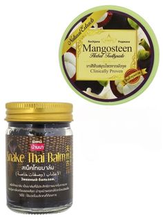 Набор тайский бальзам Banna змеиный 50г и зубная паста Rochjana