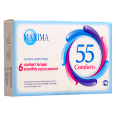 Контактные линзы Maxima 55 Comfort+ 6pack PWR +2,00, R 8.6