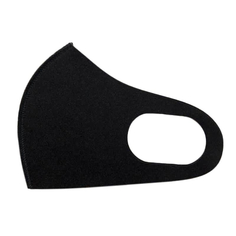 Маска защитная многоразовая черная M-L No Brand