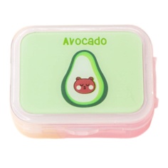 Контейнер для линз Bear in avocado No Brand