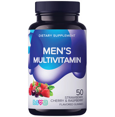 Комплекс витаминов Livs для мужчин со вкусом клубники 50 шт