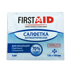 Ферстэйд салфетка антисептическая спиртовая 135х185мм 20 шт. М.К. Асептика ООО