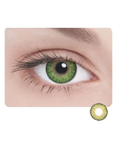 Линзы контактные Adria 3T 2 линзы R 8,6 -0,00 Green Aria