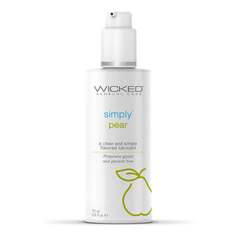 Гель-лубрикант Wicked Simply Aqua Pear со вкусом груши 70 мл