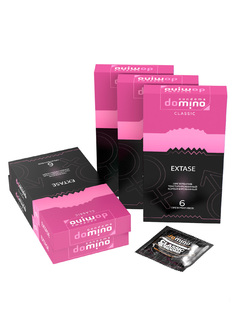 Презервативы Domino Classic Extase 6 шт. 5 уп.