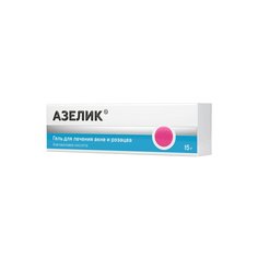 Азелик гель д/наружн.прим.15% туба 15г Акрихин АО