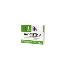 САЛФЕТКИ МАРЛ МЕДИЦ СТЕРИЛ ЕВРО 12 СЛОЖ 7,5Х7,5СМ N10 ИНД/УП No Brand