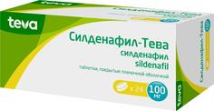 Силденафил-Тева, таблетки 100 мг, 24 шт. Teva