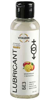 Интимный гель-смазка "Vita Udin" с ароматом манго (крышка флип-топ) 200 мл