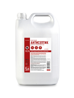 Спиртовой антисептик для рук и поверхностей Greenson 5 л