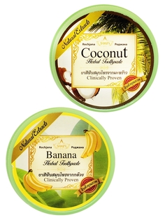 Набор зубных паст Rochjana с маслом кокоса 30 г + с экстрактом банана 30 г