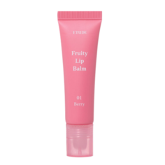 Бальзам Etude для губ с ароматом ягод Fruity lip balm #01 berry, 10г