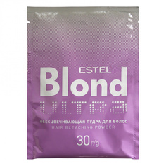 Набор Estel обесцвечивающая пудра для волос Эстель Ultra Blond 30 г 3 шт