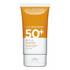 Солнцезащитный крем для тела Clarins Creme Solaire Corps Hydratante SPF50+, 150 мл