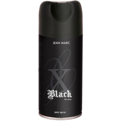 Дезодорант Jean Marc X BLACK мужской аромат Восточно-древесный 150 мл