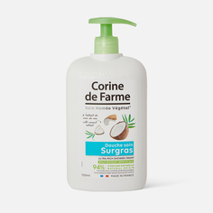Крем для душа Corine de Farme ультра-насыщенный, с экстрактом кокоса, 750 мл