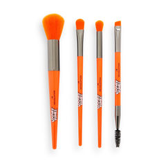 Кисти для макияжа I Heart Revolution Makeup Looney Tunes Brush Set, набор, 4 шт.