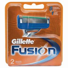 Сменные кассеты Gillete Fusion, 2 шт. Gillette