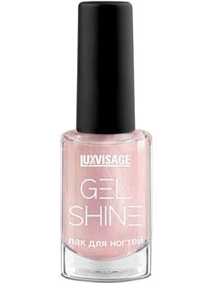 Лак для ногтей Luxvisage Gel Shine тон 105 Светлый розовый с золотистым шиммером 9г