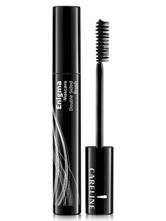 Тушь для ресниц подкручивающая черная Careline Enigma Mascara Doubla Sided Brush, 7 мл