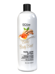 Гель для душа GC|One Baths Body Best Миндальное молочко и мёд 500 мл